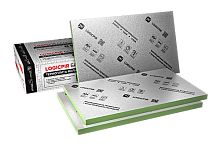 Утеплитель/Теплоизоляция LOGICPIR Балкон Ф/Ф L-кромка, Г4 1190х590х40 мм, Технониколь, PIR-плита теплоизоляционная